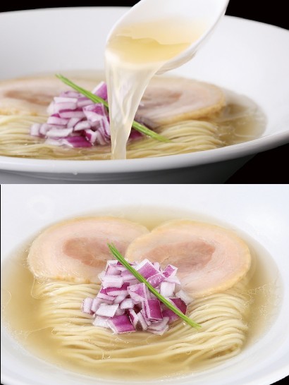 琥珀　しじみ中華蕎麦