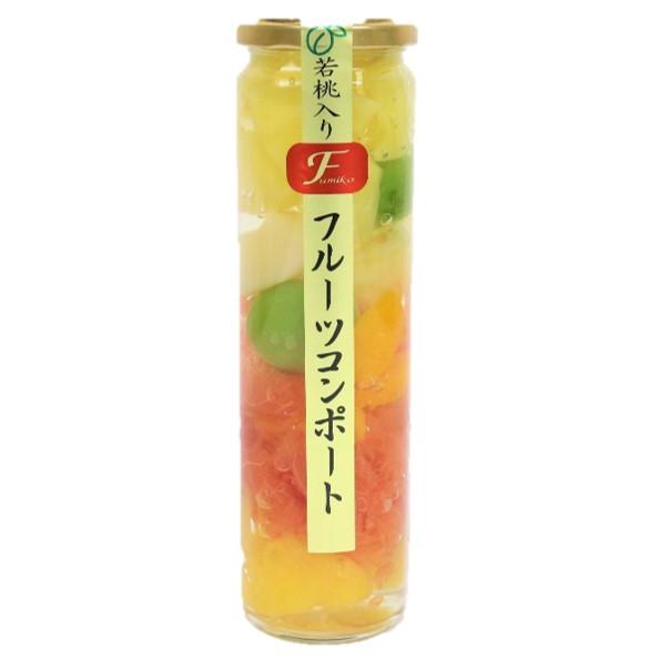 若桃入りフルーツコンポート
