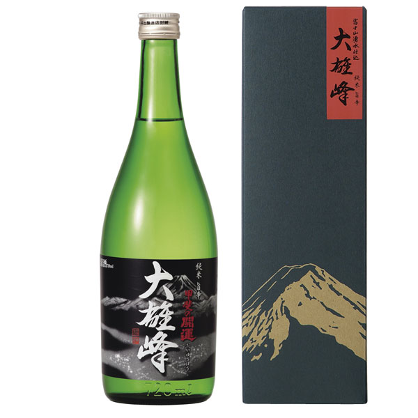 甲斐の開運　旨辛純米　大雄峰