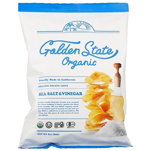 Golden State Organic　シーソルト＆ビネガー味