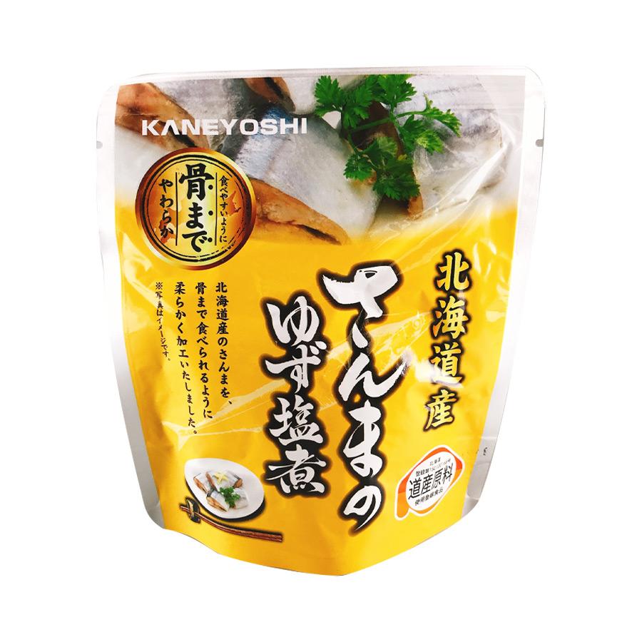 北海道産　さんまのゆず塩煮