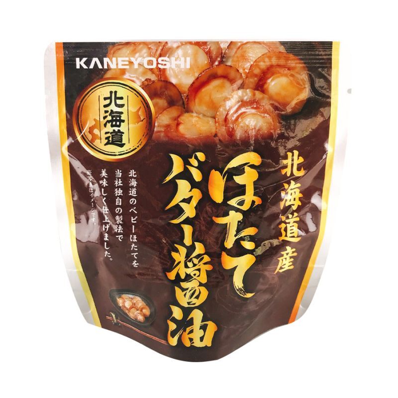 北海道産　ほたてのバター醤油
