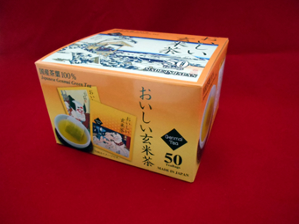 浮世絵ティーバッグ　玄米茶（ UKIYOE DESIGN　GENMAICHA TEA BAG 　)