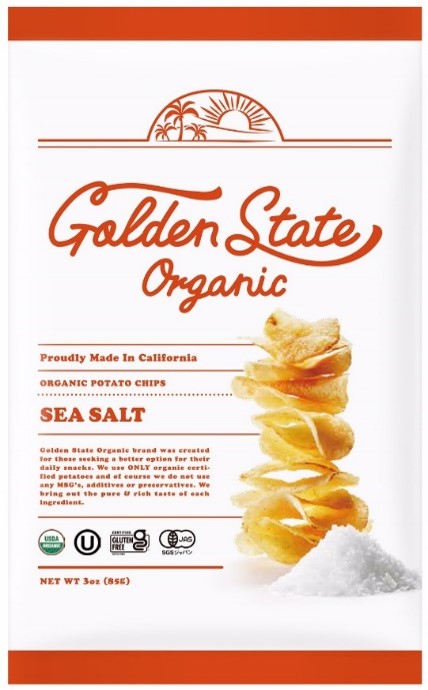 Golden State Organic　シーソルト味